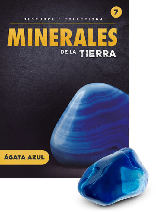 El ágata es una variedad translúcida del cuarzo